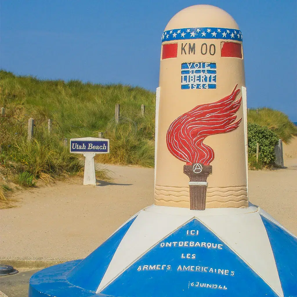 utah beach landing beach in normandy